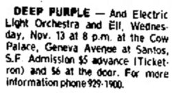 Deep Purple / Electric Light Orchestra / Elf on Nov 13, 1974 [047-small]