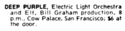 Deep Purple / Electric Light Orchestra / Elf on Nov 13, 1974 [049-small]