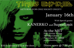 TIMES EXPIRED / Kanerko / Superlimit on Jan 16, 2011 [090-small]
