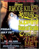 Seas of Scylla / Superlimit / Cad / Shred of Salvation / Rhode Kill on Jul 25, 2014 [121-small]
