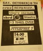 TIMES EXPIRED / Shed / Disolve / 12 Times Over / Pitchfork 7 on Oct 19, 1996 [173-small]