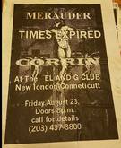Merauder / TIMES EXPIRED / Corrin on Aug 23, 1996 [177-small]