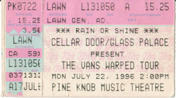 Warped Tour 1996 on Jul 22, 1996 [214-small]