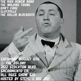 The Walking Toxins / The Rikk Agnew Band / Don't Care / Slutzville / The Rollin' Blackouts on Aug 6, 2016 [385-small]