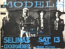 tags: Gig Poster - Models / The Cockroaches / Crash Politics on Sep 13, 1986 [394-small]