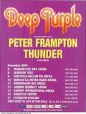 Deep Purple / Peter Frampton / Thunder on Nov 19, 2004 [397-small]