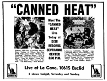 Canned Heat / Blood Sweat & Tears on Mar 1, 1968 [416-small]
