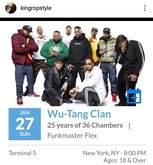 Wu-Tang Clan / Funkmaster Flex on Jan 27, 2019 [565-small]