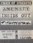 Chain Of Strength / Amenity / Inside Out / Pitchfork on Jul 15, 1989 [573-small]