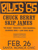 Chuck Berry / Skip James / Big Mama Thornton / Mississippi Fred McDowell / Chambers Brothers / Long Gone Miles on Feb 26, 1965 [259-small]