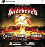 Obituary / Hatebreed / Cro-Mags / Terror / Fit for an Autopsy on Apr 19, 2019 [732-small]