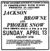 Jackson Browne / Phoebe Snow on Apr 13, 1975 [954-small]