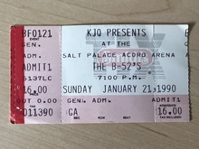 The B-52's on Jan 21, 1990 [968-small]