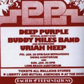 Deep Purple / Buddy Miles Band / Uriah Heep on Jan 30, 1972 [029-small]