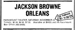 Jackson Browne / Orleans on Nov 19, 1976 [179-small]