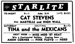 Cat Stevens / The Martells / High Wall on Aug 4, 1967 [392-small]