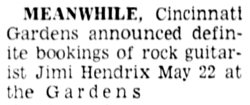Jimi Hendrix / The Charades on May 22, 1970 [532-small]