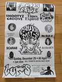 TIMES EXPIRED / Shootyz Groove / Gruvis Malt / No Exit 4 / Scarab / Freakshow / Auburn on Dec 29, 1996 [605-small]