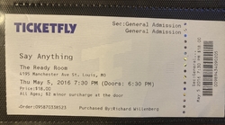 Say Anything / mewithoutYou / Teen Suicide / Museum Mouth on May 5, 2016 [703-small]