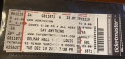 Say Anything / Backwards Dancer on Dec 19, 2017 [705-small]