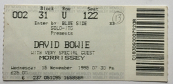 David Bowie / Morrissey on Nov 15, 1995 [810-small]