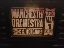 Manchester Orchestra / Foxing / Michigander on Mar 1, 2022 [931-small]