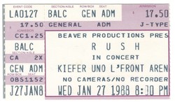 Rush on Jan 27, 1988 [143-small]
