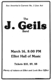 The J. Geils Band / Johnny and the Distractions on Mar 16, 1982 [164-small]