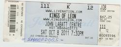 Kings Of Leon / Sheepdogs on Oct 8, 2011 [171-small]