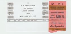 Blue Oyster Cult / Todd Rundgren on Jun 22, 1977 [187-small]