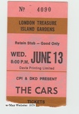 The Cars on Jun 13, 1979 [188-small]