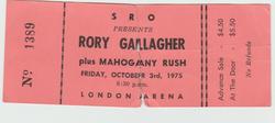 Rory Gallager / Mahogany Rush on Oct 3, 1975 [204-small]