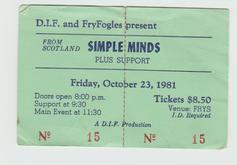 Simple Minds on Oct 23, 1981 [206-small]