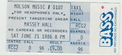 Tangerine Dream on Jun 21, 1986 [228-small]