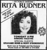 Rita Rudner / Grahame Bond & Rory O'Donoghue  on Aug 4, 1989 [234-small]