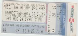 Allman Brothers Band on Aug 24, 1990 [293-small]