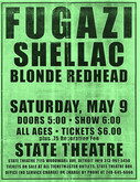 Fugazi / Shellac / Blonde Redhead on May 9, 1998 [365-small]