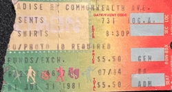 The Shirts on Jul 31, 1981 [387-small]