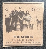 The Shirts on Jul 31, 1981 [388-small]