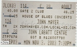 John Mayer / Teitur on Nov 3, 2003 [545-small]