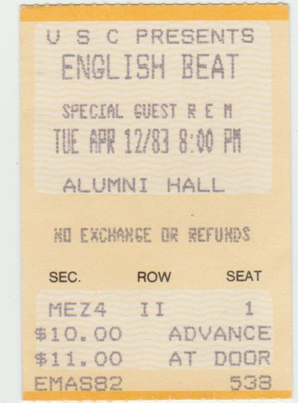 English Beat Concert & Tour History (Updated for 2024) Concert Archives