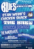 EVENT FLYER, Stan Webb's Chicken Shack / The Brew / Rebbeca Downes / The Rainmakers / Southbound / Mick Simpson on Feb 28, 2016 [693-small]