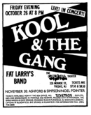 Kool & The Gang / Fat Larry's Band on Oct 26, 1979 [750-small]