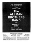 Allman Brothers Band / McGuffey Lane on Jan 2, 1981 [779-small]