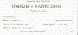KMFDM / Panic DHH / Pointless Creation on Oct 27, 2005 [146-small]