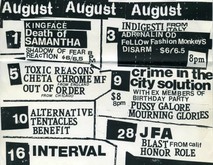 tags: Gig Poster, The Complex - Toxic Reasons / Cheetah Chrome Mother Fuckers on Aug 7, 1986 [239-small]