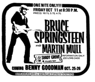 Bruce Springsteen / Martin Mull on Oct 11, 1974 [304-small]