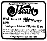 Heart / Ian Hunter Band on Jun 24, 1980 [371-small]