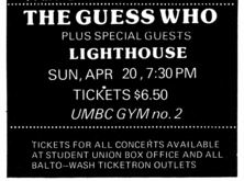 The Guess Who / Lighthouse on Apr 20, 1975 [391-small]