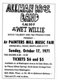 Allman Brothers Band / Wet Willie on Oct 17, 1971 [394-small]